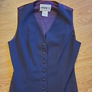 Studio I Navy Vest - Size 8